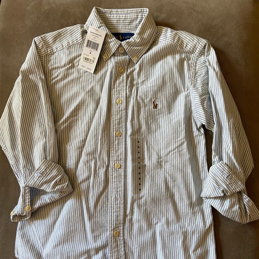 Boys Small (8) Ralph Lauren Button Down